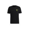 Adidas T Shirts Men's Black Crew Neck Moderate Straight Fit HM2493