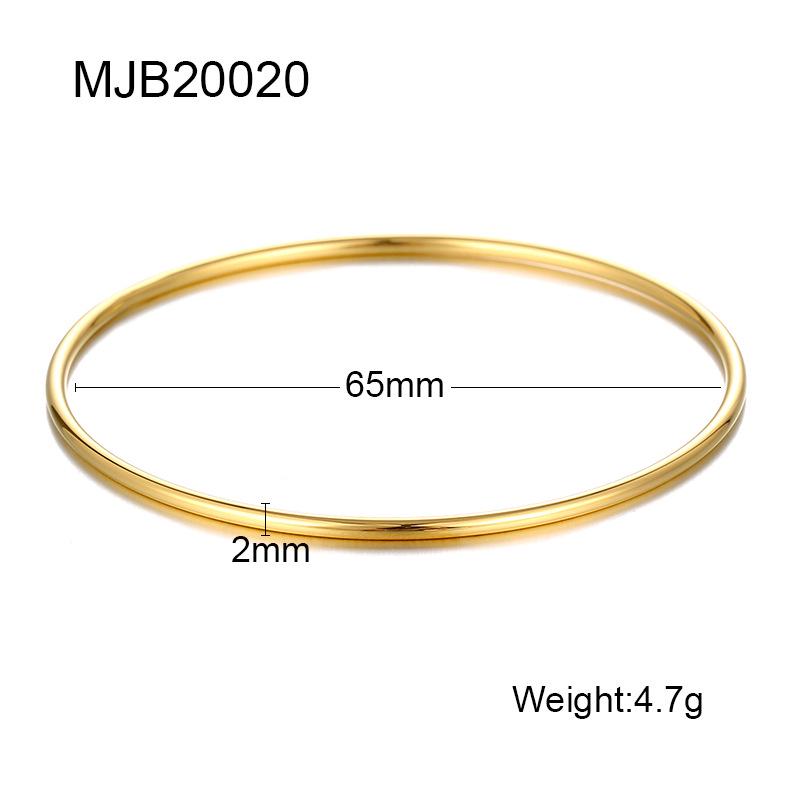 2023 Minimalistický nerezový dámský spirálový náramek - Lehký luxus