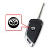 14mm Styling auta Logo Nálepky na dálkový klíč Odznak Emblém Příslušenství Pro Toyota Corolla Prius Auris CHR Land Cruiser Camry Avalon