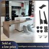 Masă Insulă Rotativă Retractabilă Masă de Dining Integrată Mobilier Casă Apartament Mic Bucătărie Deschisă Cabinet Partiție Modern Simplu