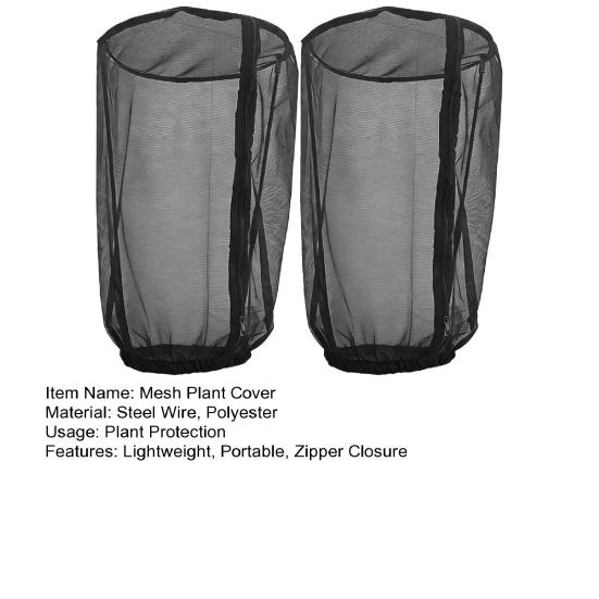 Zahradní síť proti ptákům Ochranný kryt rostlin Síť proti hmyzu a ptákům se zapínáním na zip Moskytiéra Ochranný kryt na rajčata pro zahradní květiny Borůvky