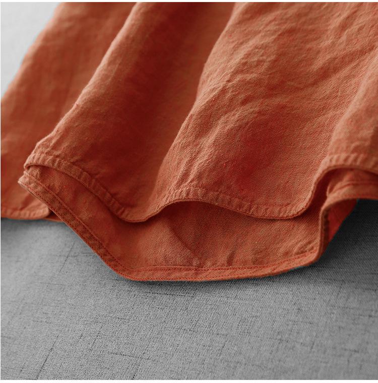 2026 Summer Classic Versatile Cotton Linen Small Shoulder Bag & Head Cover