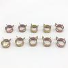 10Pcs Car Fastener Spring Clips Clamp Fuel Water Line Hose Pipe Air Tube 5-16mm