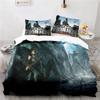 Home Textile Tomb Raider Games Pattern 3d Duvet Cover Sets Pillowcase Kids Bed Linen Queen King Comforter Cartoon Bedding S