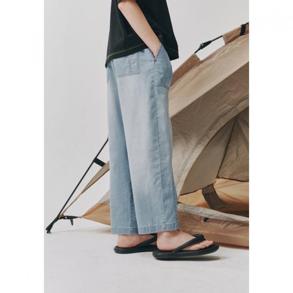 Bluetail Sky Blue Baggy Denim Pants Azb3pt02sb