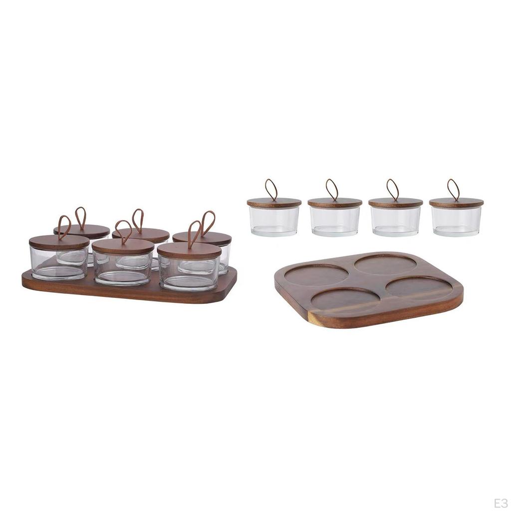 Elegant Glass Food Storage Container for Dried Fruits And Nuts