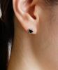 Noonoo Fingers [Silverpost] Dewey Heart Earrings