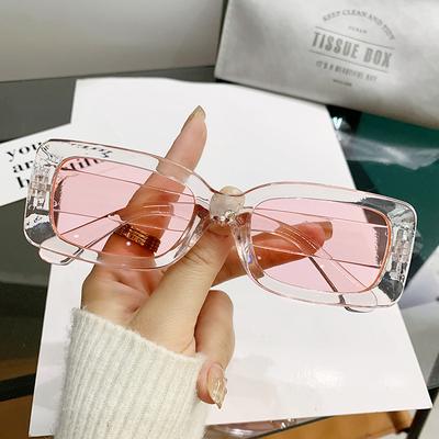 Vintage Square Sunglasses For Women Men Rectangle Sun Glasses Female Oval Eyewear  for Male Female Eyeglasses