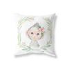 Cute Rabbit Giraffe Animals Children Room Decor Polyester  Cushion Cover Sofa Pillow  Home Decoration Throw Pillowcase