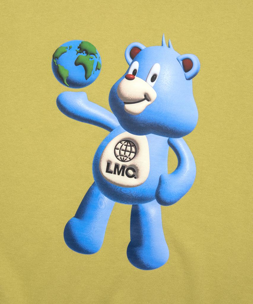 LMC 3D Bear Sweatshirt Light Olive