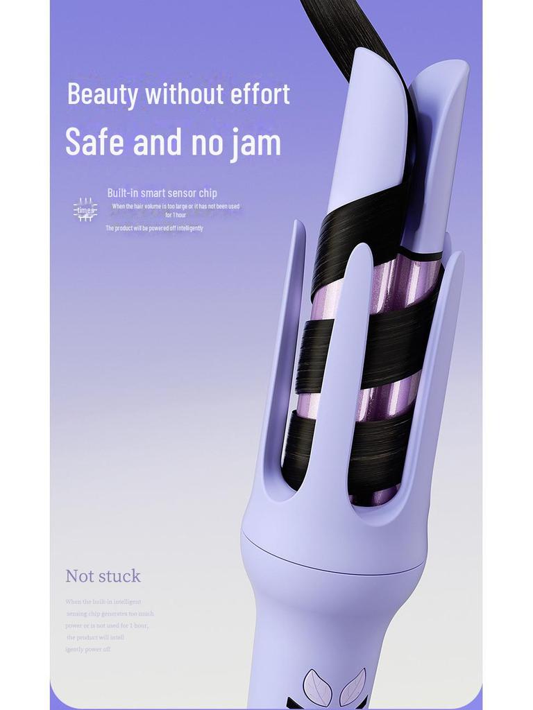 Negative Ion Automatic Curling Iron - Hair-Friendly Groove Wave Perm.