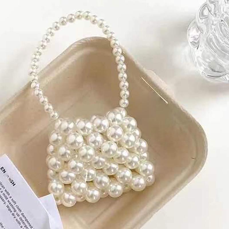 1Pc Kawaii Kids Coin Purse Pearl Purses For Girls Toddler Princess Crossbody Bags Kids Wallet With Pearls Baby Princess Handbags