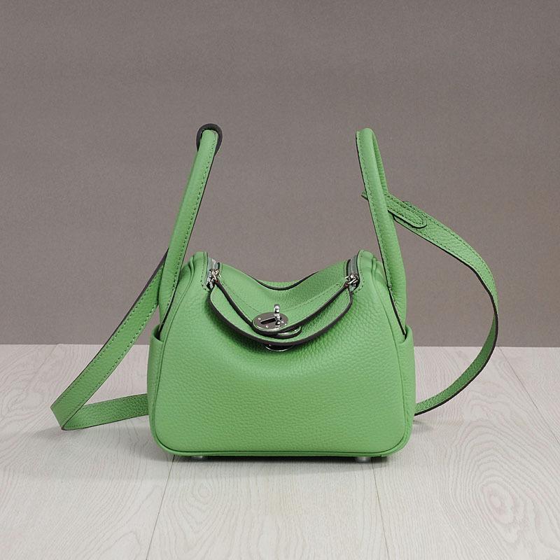 Módní taška Nová taška na léky Taška Lindi Vysoce kvalitní Vrchní vrstva Hovězí kůže Kabelka přes rameno Pravá kůže Dámská taška Explozivní