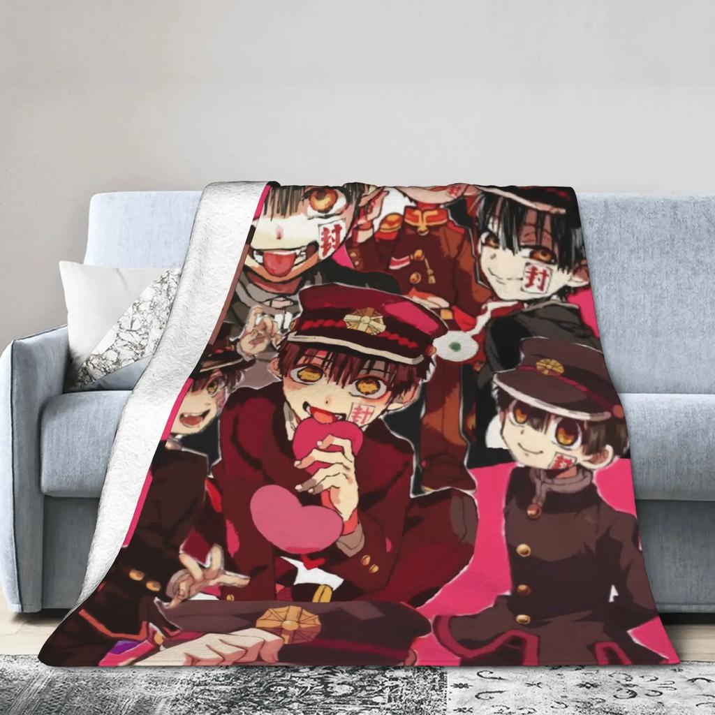 Hanakos Kuns Warm Soft Blanket for Kids Plush Aesthetic Throw Blanket Flannel Bedspread for Sofa or Bed Home Decor