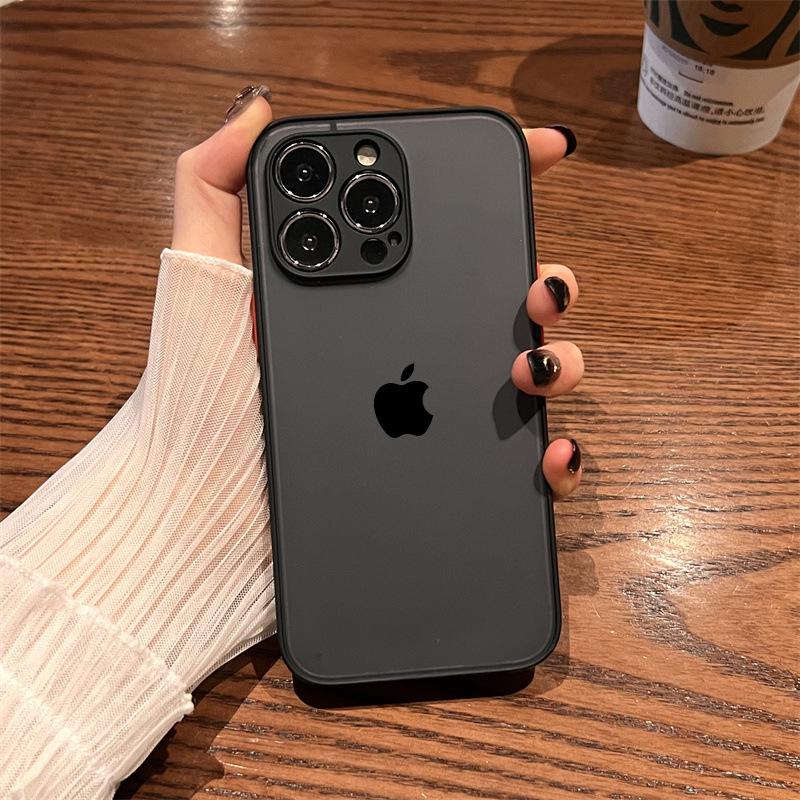 Anti-Fall Transparent Phone Case for iPhone 7/8 Plus/X/XR/12/13 Pro Max, Men's and Women's Full Coverage