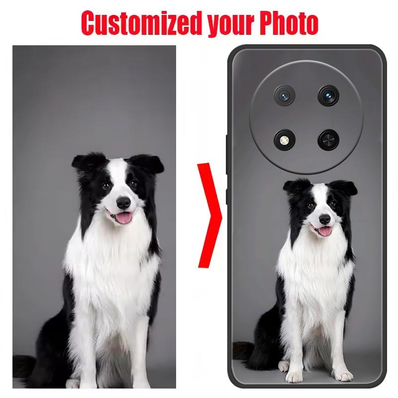 

Custom Case For Honor Magic 7 6 5 4 Pro Magic7 Lite 70 90 200 X6A X6B X6 Silicone Personalize Picture DIY Soft TPU Phone Cover Honor X6b