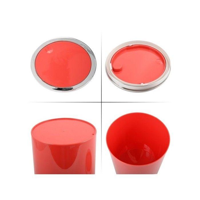 Poubelle à bascule KAMAKA 6L Rouge MSV