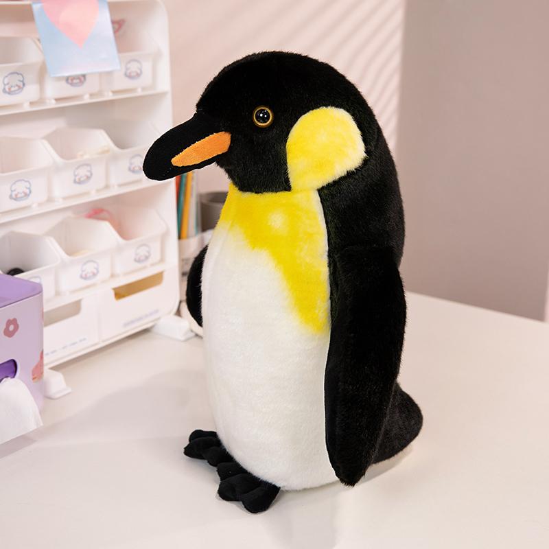 Realistic Antarctic Penguin Doll Children's Toys Soft Toy Penguins Zoo Souvenirs Plush Penguin Toys Home Decoration