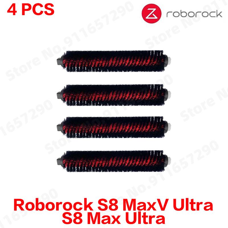 Compatible For Roborock S8 MaxV Ultra, S8 Max Ultra Replacement Parts Main Side Brush Hepa Filter Mop Cloth Dust Bag Accessories