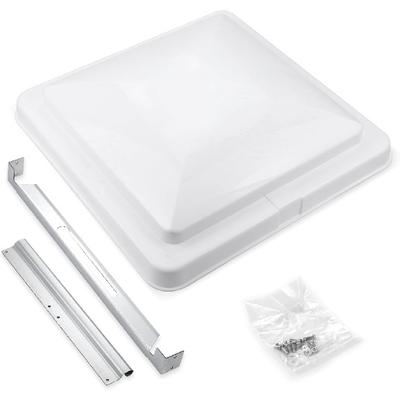 RV Vent Cover 14" Roof Vent Lid For Universal RV, Trailer, Camper, Motorhome Roof Replacement Ceiling Vent Covers, Plastic Square Skylight Cover
