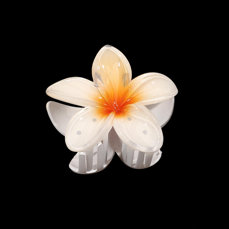 2/5Pcs Gradient Hair Clips New Flower Hair Claws Small Size Fashion Headwear Hairpin Crab Barrette Hair Accessories for Women