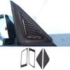 Carbon A-pillar triangular panel trim For Maserati Ghibil Quattroporte 2014-22