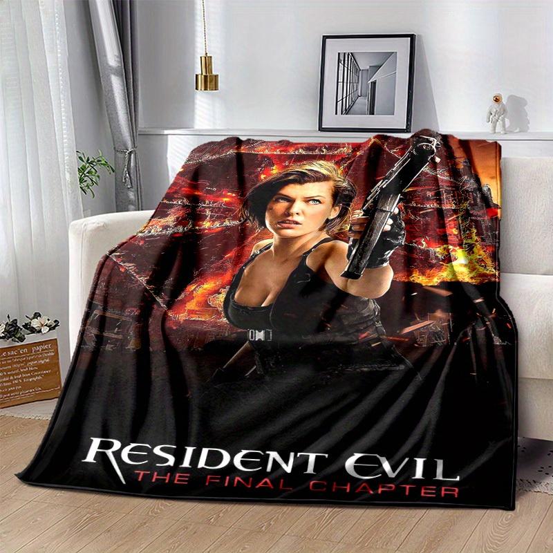 1pc Resident Evil: The Final Chapter, Cozy Home Decor Blanket, Perfect Gift! Bedroom, Living Room, Travel, Camping, Car, Beach, Office Naps, Ideal Sof
