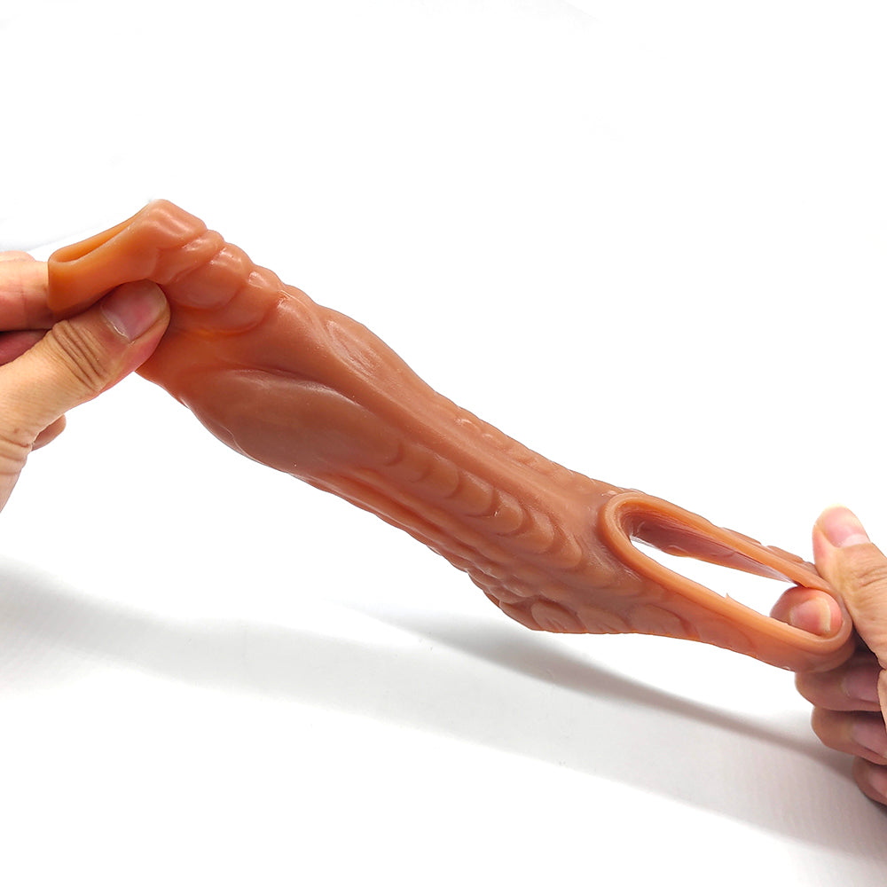 Flexible Silicone  Extender  Sheath Men  Extenders & Enlargers