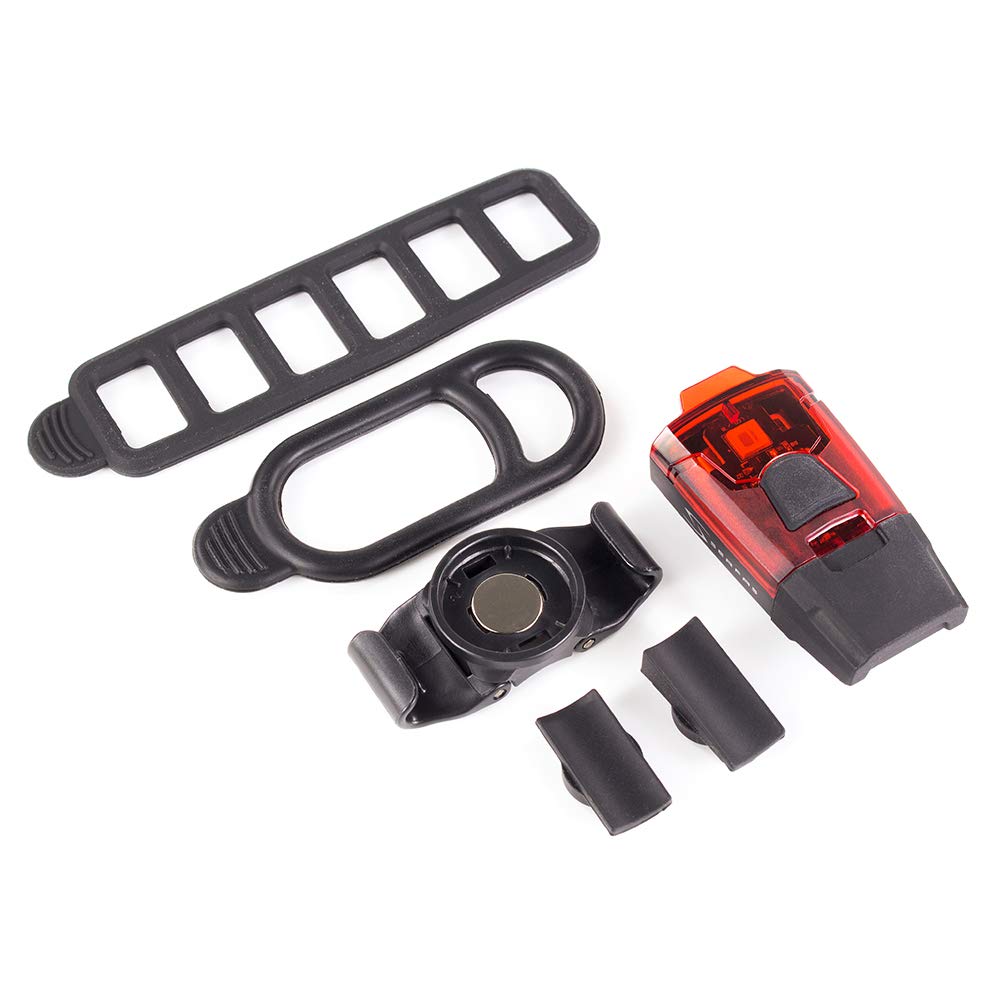 SERFAS HLMT-2 Phoenix 15 Lumen Rear Bicycle Light, Black, One Size [Helmet Compatible]