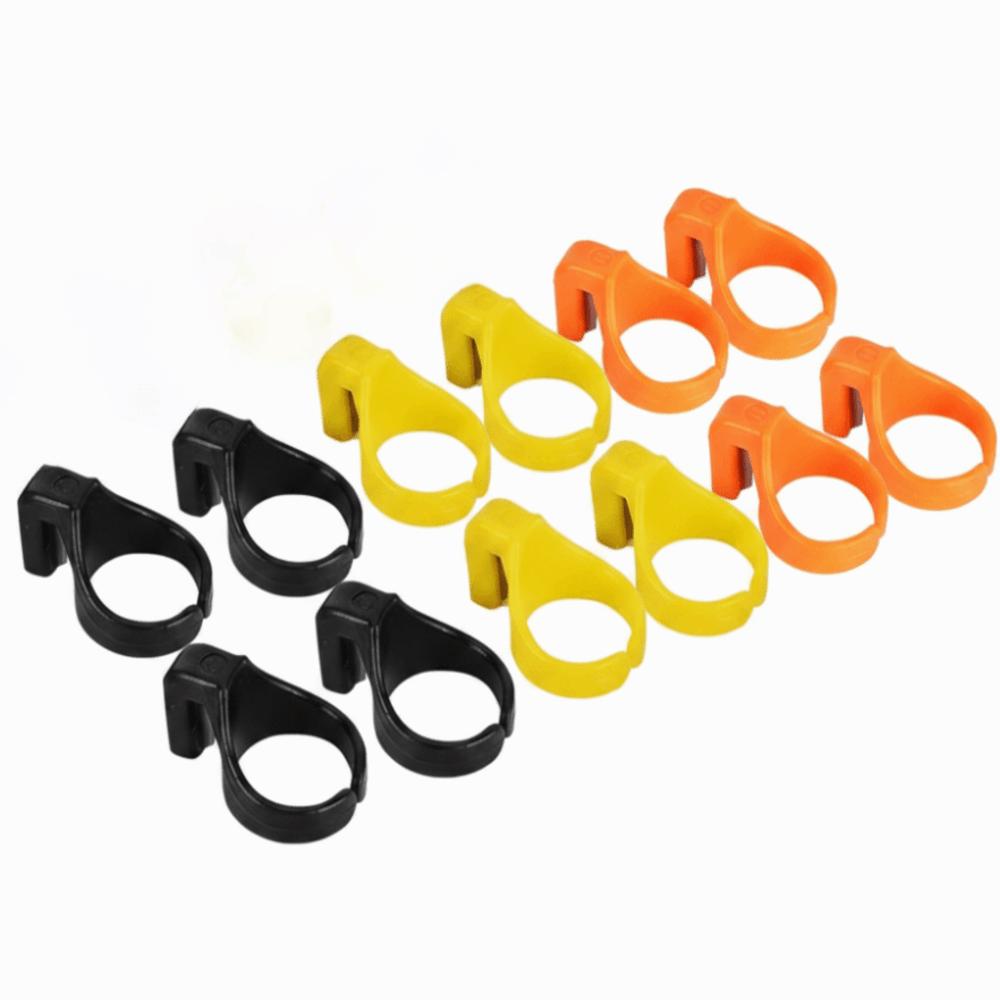 12PCS Plastic Thimble Thread Cutter Ring Sharp cutter Finger Ring cutter Hand Sewing