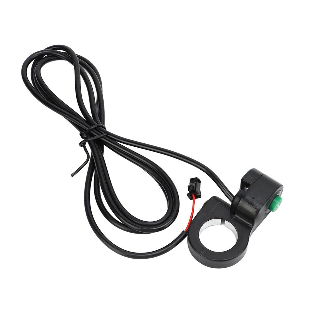 Kerékpárkürt Kapcsoló Érintőtípus ABS Anyag Fekete Könnyen Cserélhető Kerékpár Kiegészítők Elektromos Kerékpárhoz