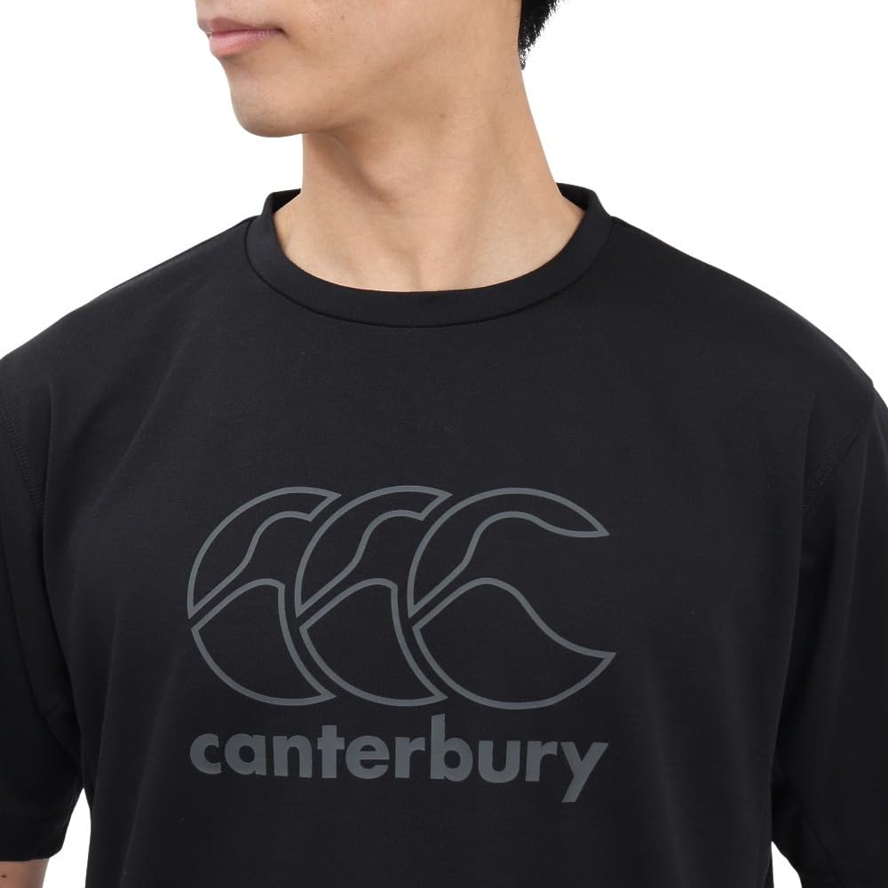 Canterbury R+ WORKOUT TEE Men's Short Sleeve T-Shirt, Black, Size L