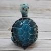 Yoga Statue Figurine Peacefulness Meditating Sea Turtle Statue Decorations For Buddha Meditating Sea Turtle Miniature Figurine