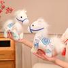 Chinese Style Cartoon Steed Doll PP Cotton Plush Horse Doll Pendant  Year of Horse
