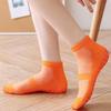 1 pereche de șosete unisex pentru podea, antiderapante, cu prindere din silicon, culoare solidă, elasticitate ridicată, absorbție a transpirației, pentru adulți, acasă, șosete de yoga, șosete de trambulina sport
