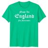 Made In England No Surrender English Countries Unisexs Unisexs Graphic Tee