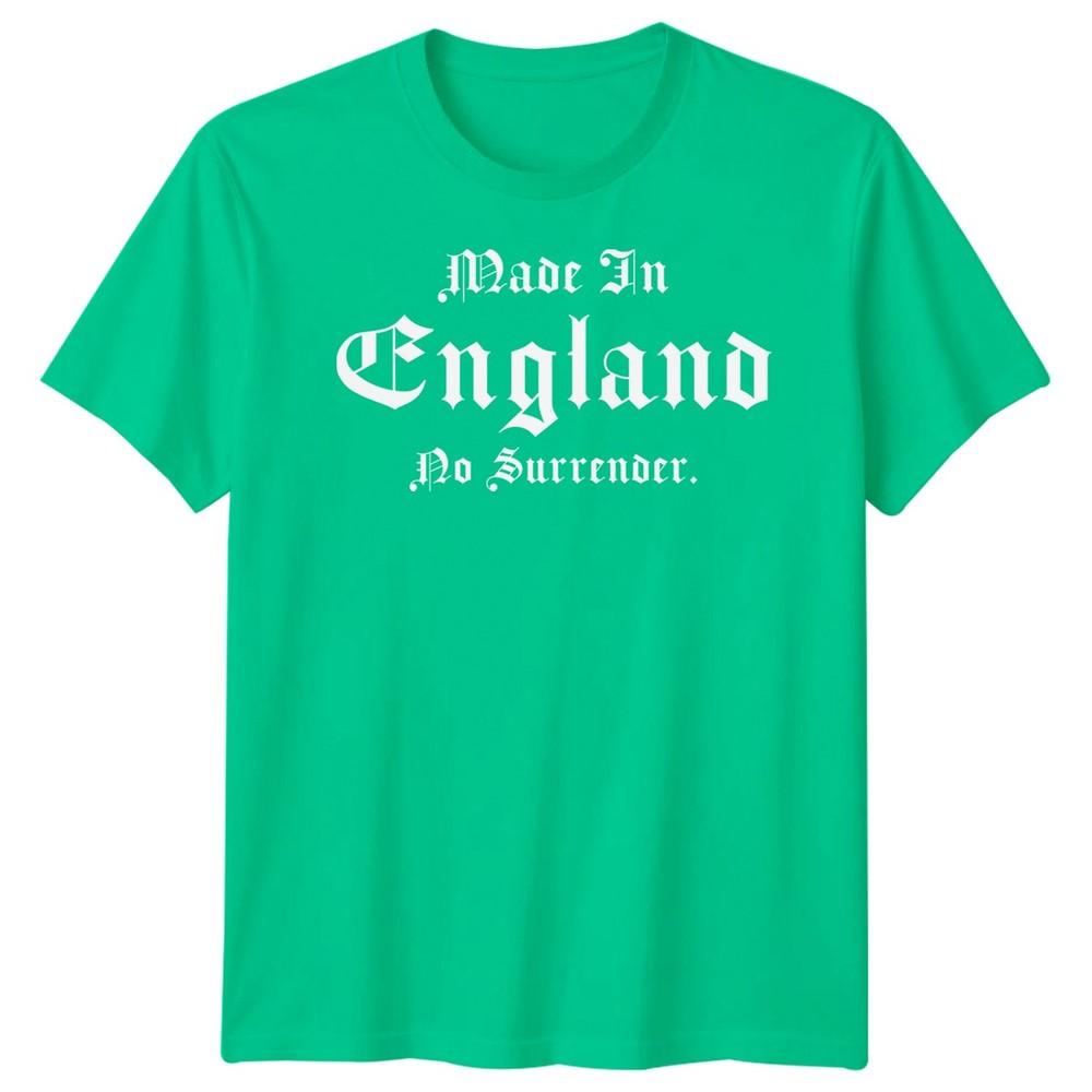 Made In England No Surrender English Countries Unisexs Unisexs Graphic Tee