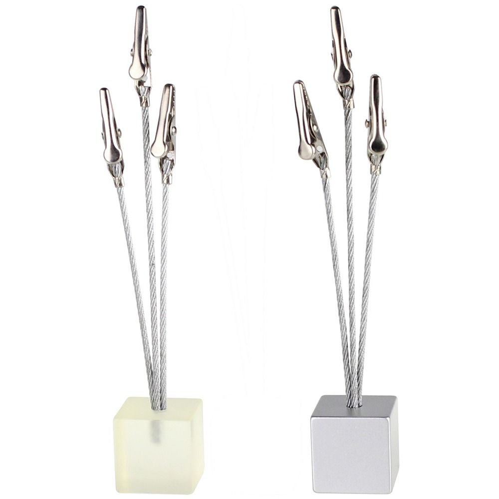 5PCS Multifunction Alligator Clip Flexible Hose Desktop Notes Clamp  Birthday Wedding Party