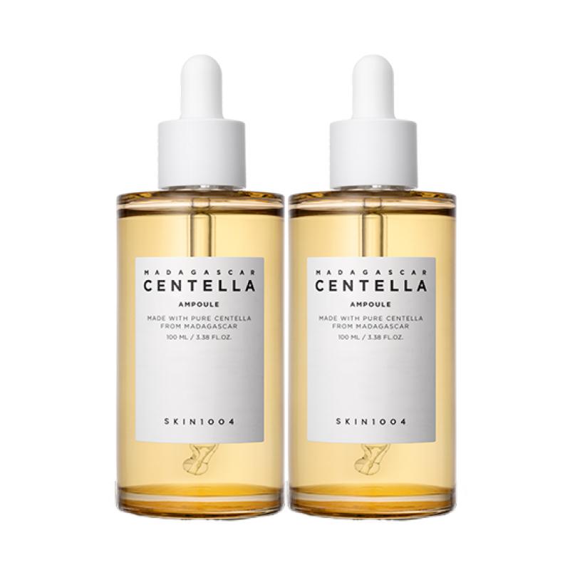 SKIN1004 Madagascar Centella Ampoule Soothing & Hydrating Facial Serum 100ml x 2 set