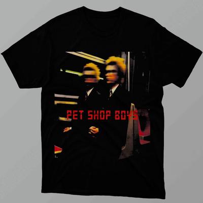 Seltenes Pet Shop Boys T-Shirt Tee Unisex Herren Damen Volle Größe S bis 5XL K837 Unisex T-Shirt