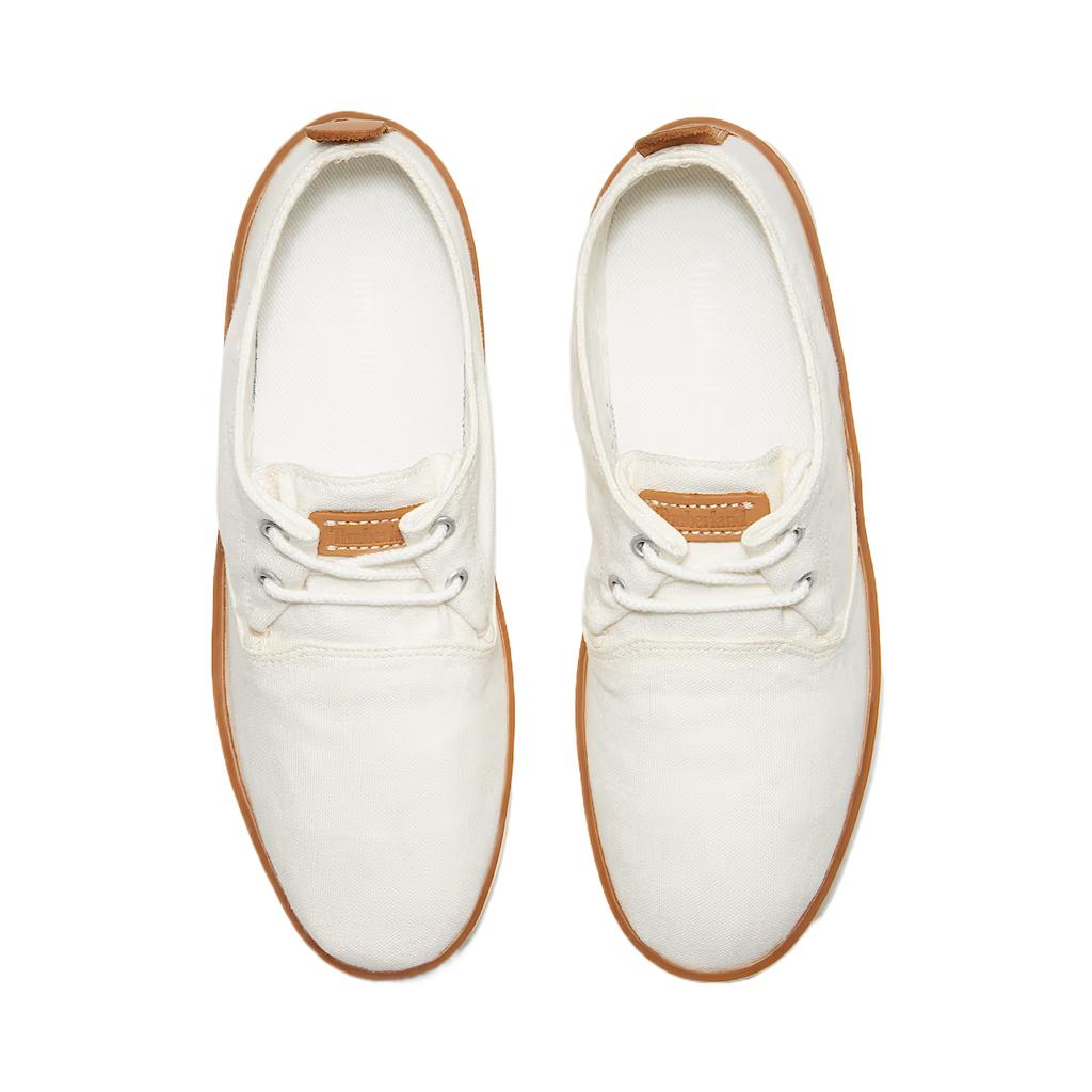 Timberland Hooksett Series Canvas Soft Comfortable Classic Trend Low Top Sneakers Men sneakers White TB0A6CNJET7