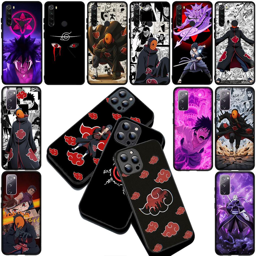 Obito Uchiha Tobi Akatsuki Sasuke Narutos Cover for Xiaomi Redmi 15 15C A4 A5 9A 9C NFC Note 9 8 9T 9Pro Coque Phone Case