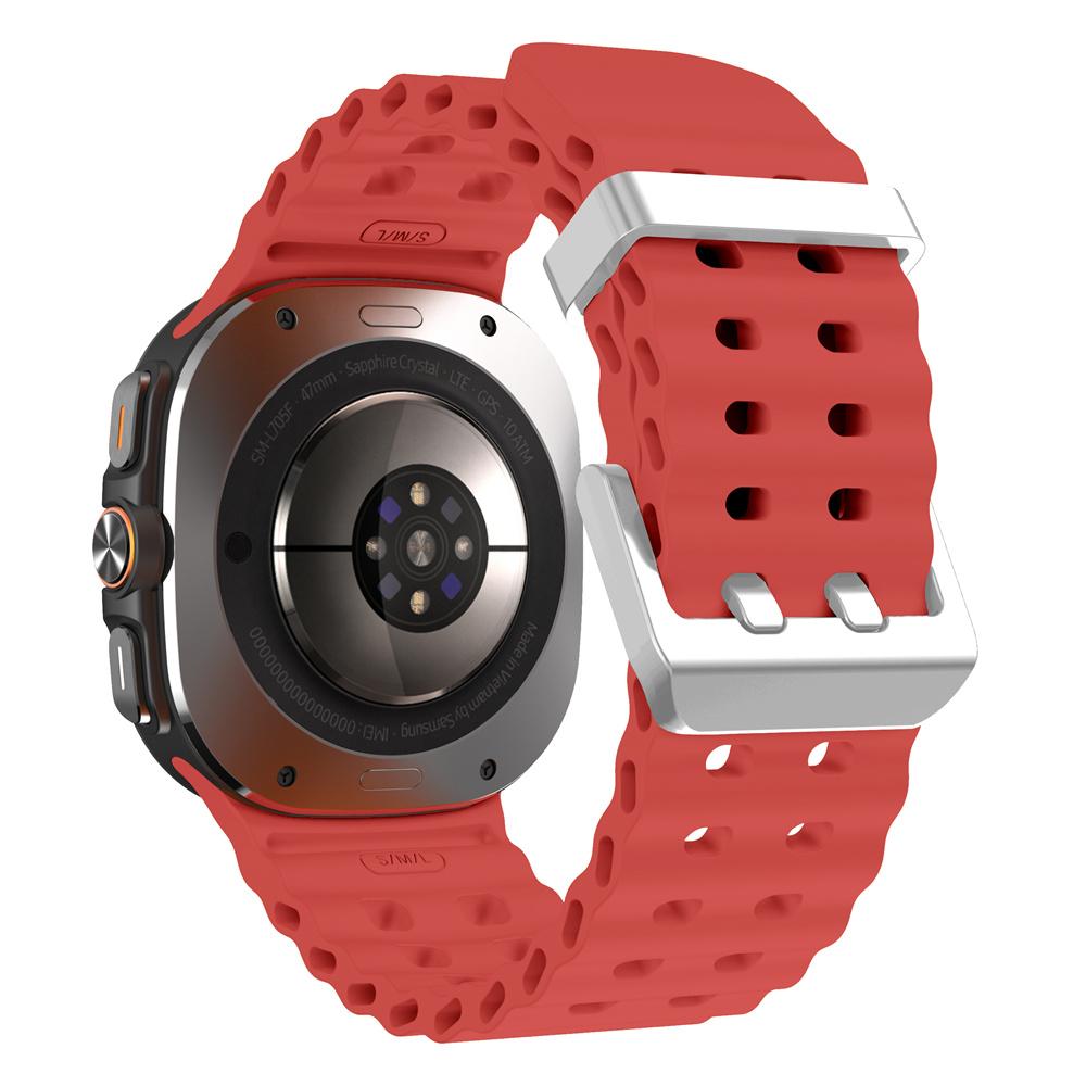 Pasek morski do Samsung Galaxy Watch 7 ultra pasek 47mm akcesoria sportowa silikonowa bransoletka correa Galaxy Watch ultra pasek 47mm