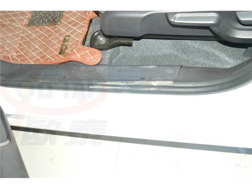 Stainless Steel Welcome Pedal Door Sill Strips for 14-18 Fei Models