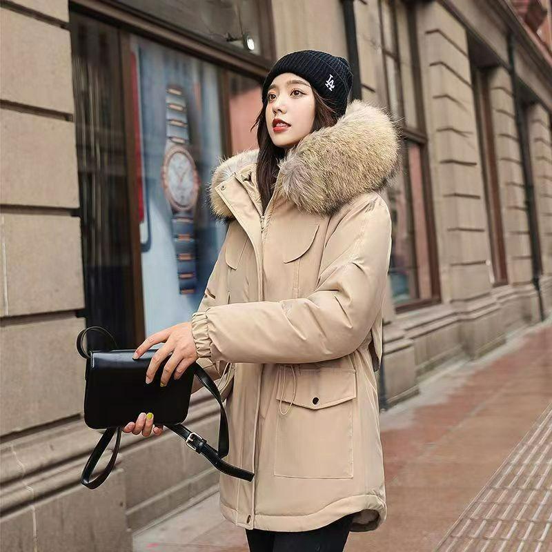 Jacket Women's Winter Short Down Padded Jacket, Large Size Padded Jacket, Thin and Thick Loose Padded Jacket