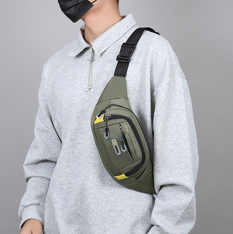 Unisex Mobile Waist Bag - Large Capacity, Water-Resistant, Durable for Work & Travel, Fashion Crossbody Pack Sports Bag