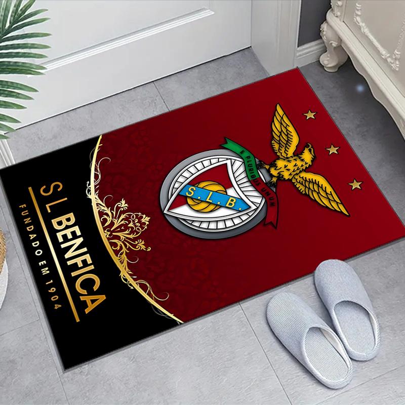 1pc Football Team Design Area Rug - Non-Slip, Soft & Cozy Floor Mat for Living Room, Bedroom, Office - Indoor/Outdoor Decorative Carpet