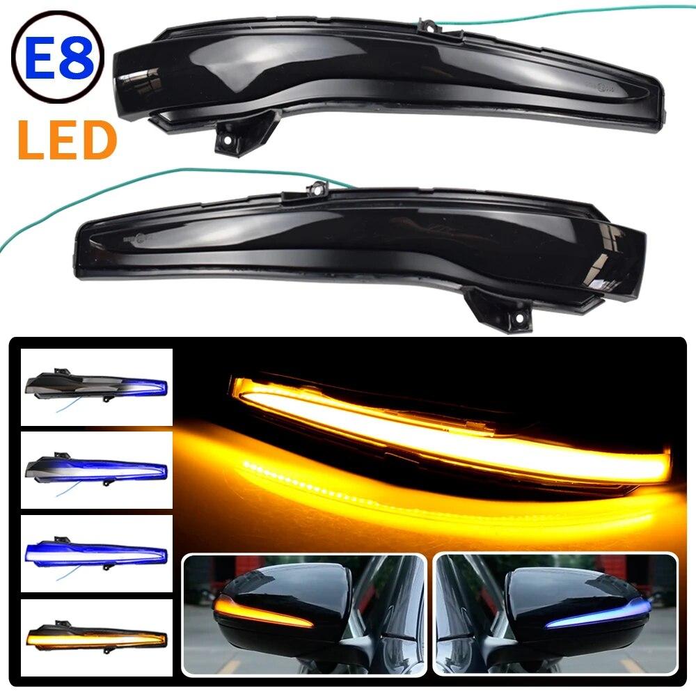Dynamic Turn Signal Lights For Mercedes Benz C E S GLC W205 W213 V Class W447 Rearview Mirror Indicator Blinker Lamp LED