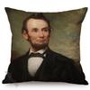 Famous Character George Washington James Madison Portrait Art Home Decoration Sofa Throw Pillow Case Cotton Linen Cushion Cover