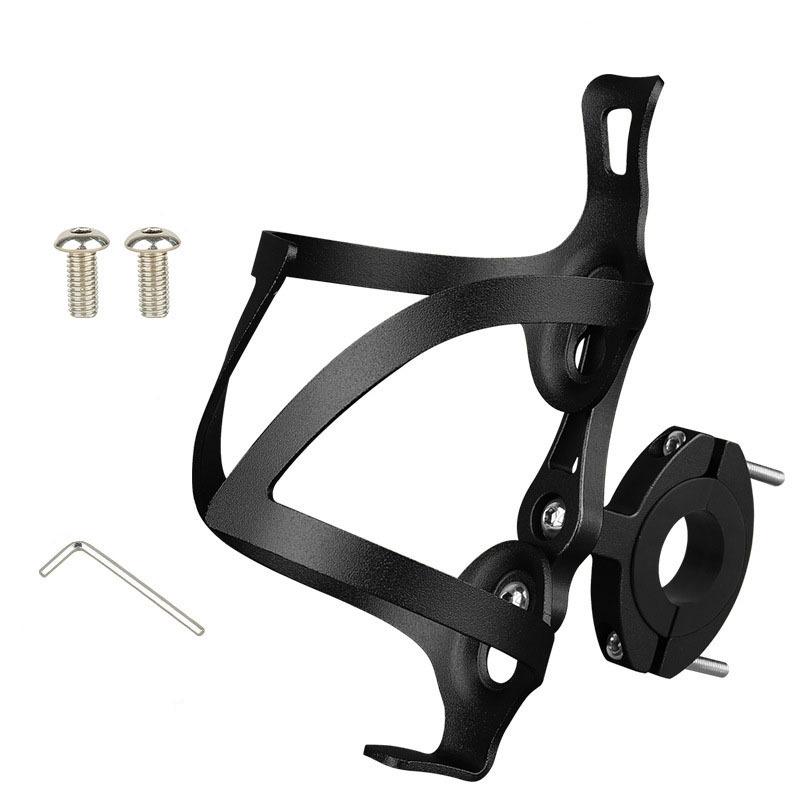 

Алюминиевый держатель для бутылки для велосипеда, регулируемый, для шоссейного велосипеда, горного велосипеда, быстросъемный, держатель для стакана, велосипедные аксессуары чёрный